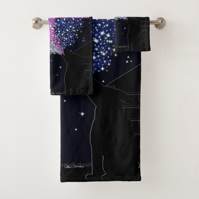 A Summer Night with Sirius Bath Towel Set (Insitu)