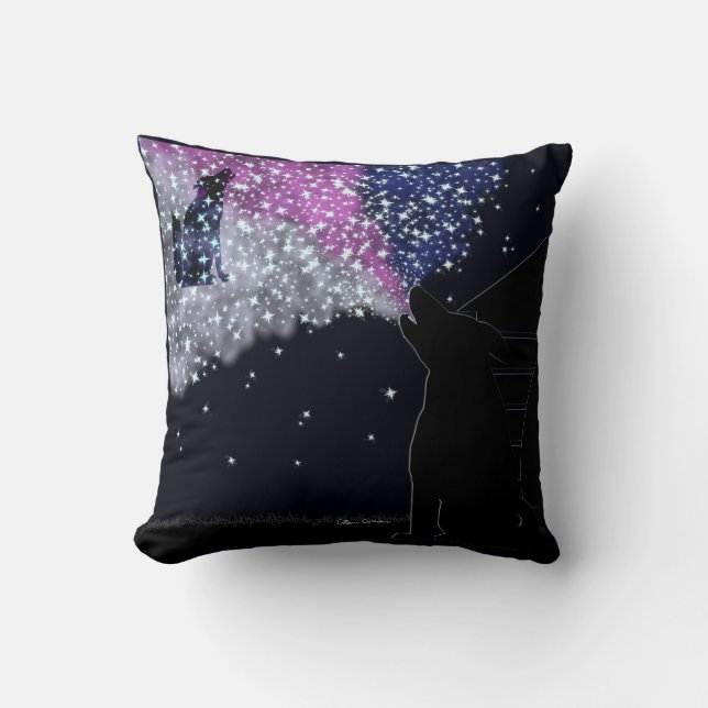 A Summer Night with Sirius  Cushion (Front)