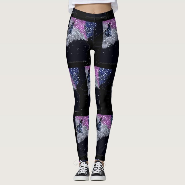 A Summer Night with Sirius  Leggings (Front)