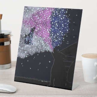 A Summer Night with Sirius Pedestal Sign