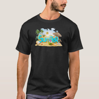 A summer T-shirt for those who enjoy summer outdoo