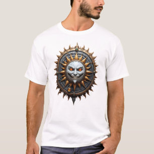 A sun with an expressive face. T-Shirt