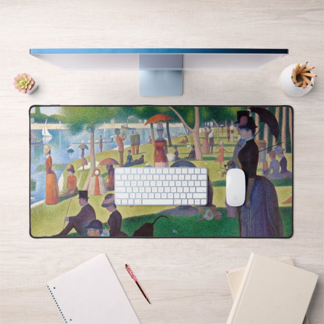 A Sunday Afternoon at La Grande Jatte, Seurat Desk Mat (Office 1)