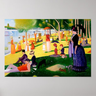 A Sunday Afternoon On Island of La Grande Jatte Poster