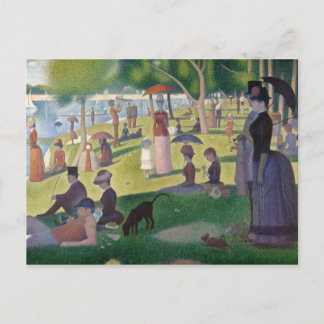 A Sunday Afternoon on the Grande Jatte Postcard