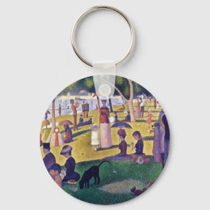 A Sunday Afternoon On The Island Key Ring