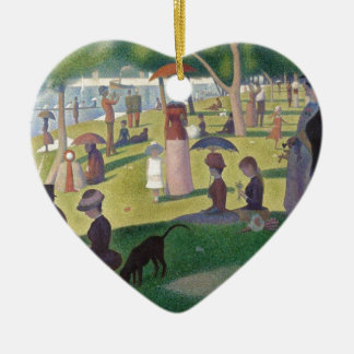 A Sunday Afternoon on the Island of La Grande Jatt Ceramic Tree Decoration