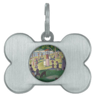 A Sunday Afternoon on the Island of La Grande Jatt Pet ID Tag