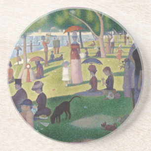 A Sunday on La Grande Jatte by Seurat Coaster