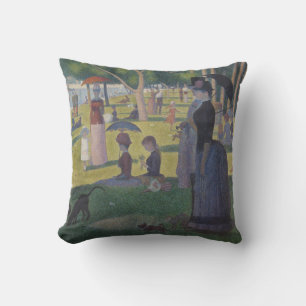 A Sunday on La Grande Jatte, Georges Seurat 1884 Cushion