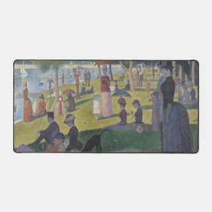A Sunday on La Grande Jatte, Georges Seurat 1884 Desk Mat