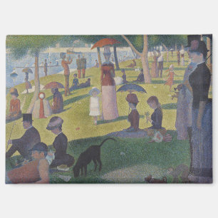 A Sunday on La Grande Jatte, Georges Seurat 1884 Magnet