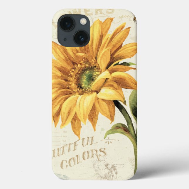 A Sunflower in Full Bloom Case-Mate iPhone Case (Back)