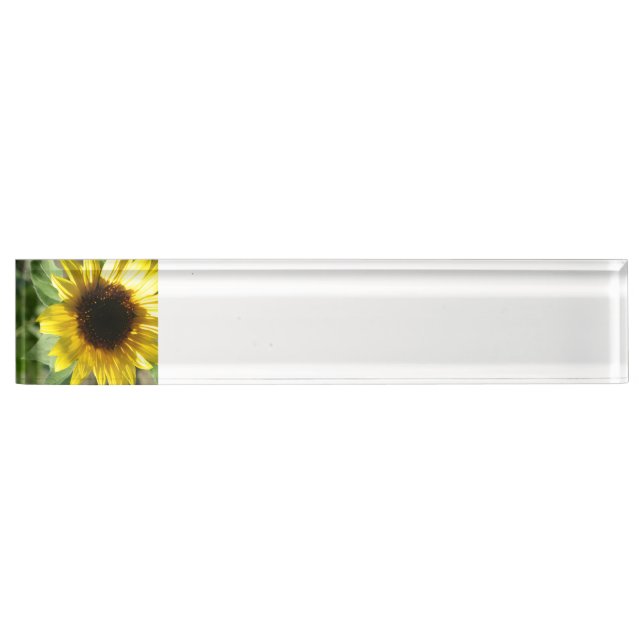 A Sunflower Nameplate (Front)