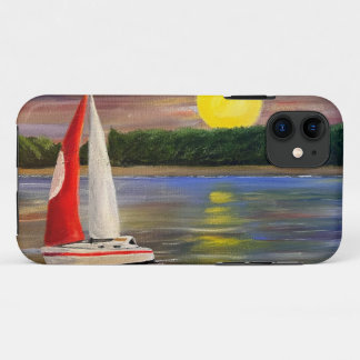 A Sunset Sail, by Gary Poling Case-Mate iPhone Case