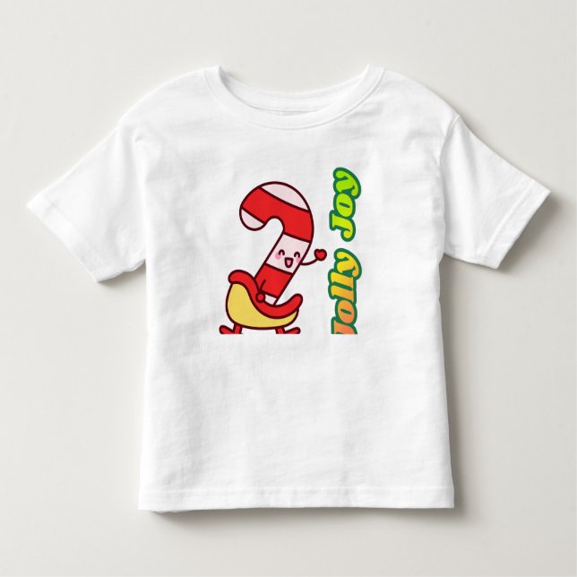 A super cute kid-friendly design toddler T-Shirt (Front)