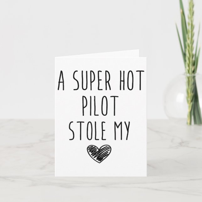 A Super Hot Pilot Stole My Heart _1  Card (Front)