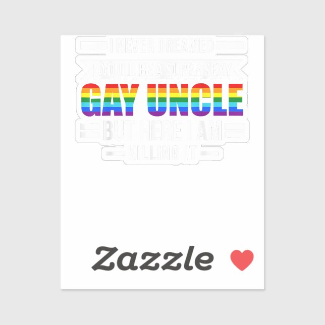 A super sexy Gay Uncle Guncle  (Sheet)