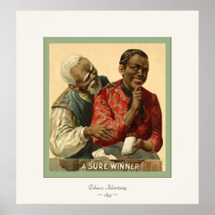 A Sure Winner ~ 1895 ~ Vintage Advertising Poster