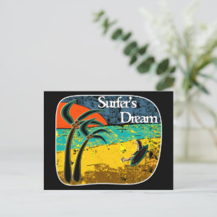 A surfer's dream postcard