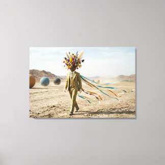 A Surreal Desert Dream Canvas Print