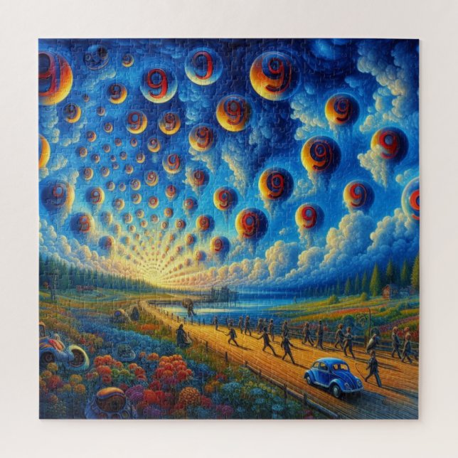 A Surreal Journey Through Sound and Vision Jigsaw Puzzle (Vertical)