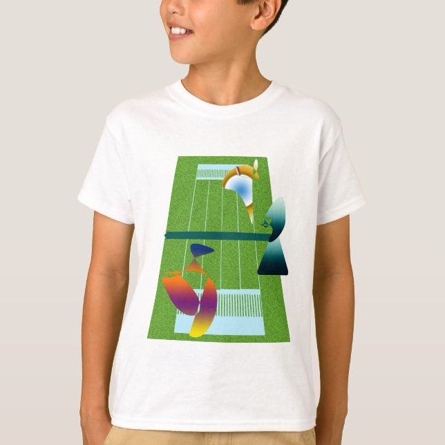 A Surreal Tennis Match T-Shirt (Front)