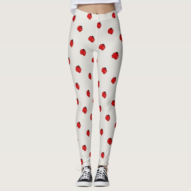 A swarm of ladybugs leggings (Front)