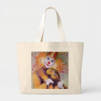 A sweet clown playing the violin