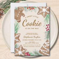 A Sweet Little Cookie Is On The Way Baby Shower
