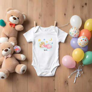 A sweet little girl baby bodysuit