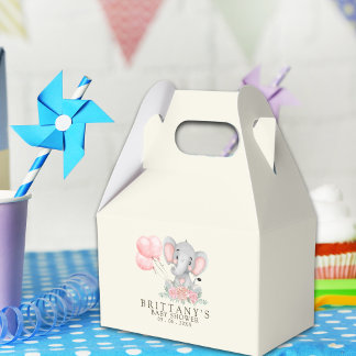 A Sweet Little Girl is on her Way Baby shower Favour Box