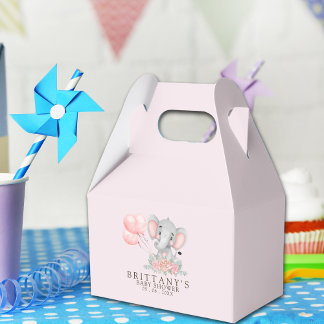 A Sweet Little Girl is on her Way Baby shower Favour Box