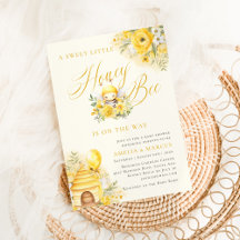 A Sweet Little Honey Bee Baby Shower