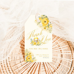 A Sweet Little Honey Bee Baby Shower Thank You Gift Tags