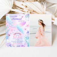 A Sweet Little Mermaid Baby Shower Party Photo
