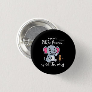 A Sweet Little Peanut In On The Way New Baby Cool 3 Cm Round Badge