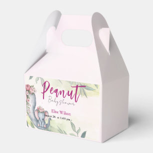 A sweet little peanut is on the way favour box