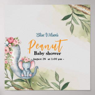 A sweet little peanut  is on the way poster