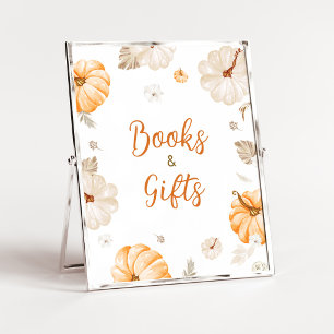 A Sweet Little Pumpkin Books and Gifts Sign