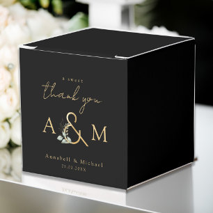 A sweet Thank you! Eucalyptus Ampersand Box