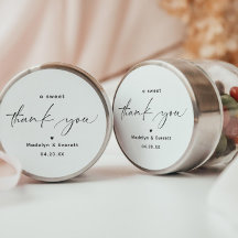 A Sweet Thank You Wedding