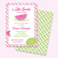 A Sweetie on the Way Watermelon Baby Shower