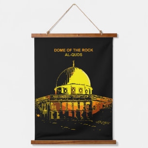 A Symbol of Peace: Dome of the Rock Hanging Tapestry