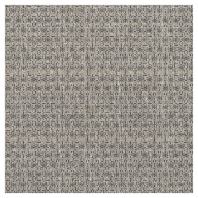 A symmetrical monochrome design featuring intricat fabric (Swatch)