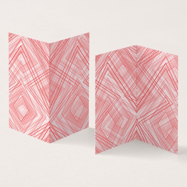  A symmetrical pattern featuring red and pink moti (Inside and Outside)
