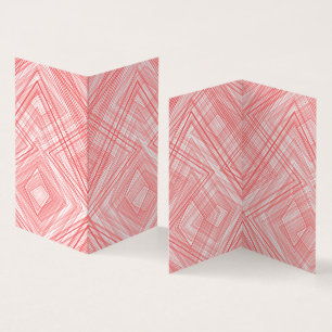 A symmetrical pattern featuring red and pink moti