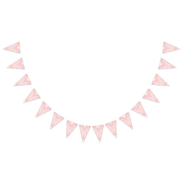  A symmetrical pattern featuring red and pink moti Bunting (All)