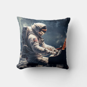 A Symphony for the Stars   Astronaut Piano on Moon Cushion
