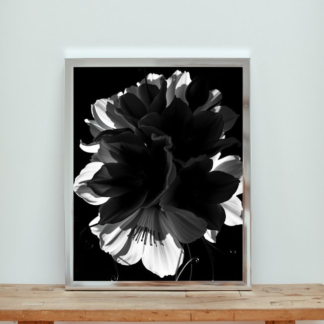 A Symphony in Monochrome Shadows and Light Poster (Creator Uploaded)